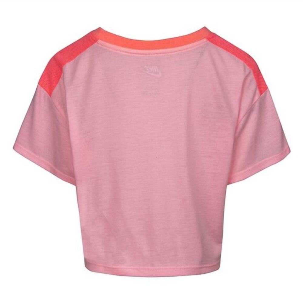 Nike Girls Boxy Tie Front Top (Little Kids) Arctic Punch 4 Little Kid - Picture 3 of 5